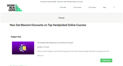 Desktop Screenshot of discountonlinecoupon.com